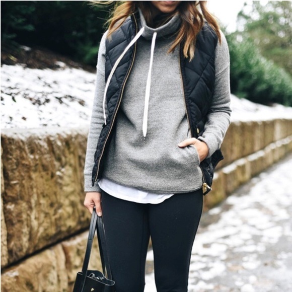 J. Crew Cowl Neck Sweatshirt - Picture 8 of 8